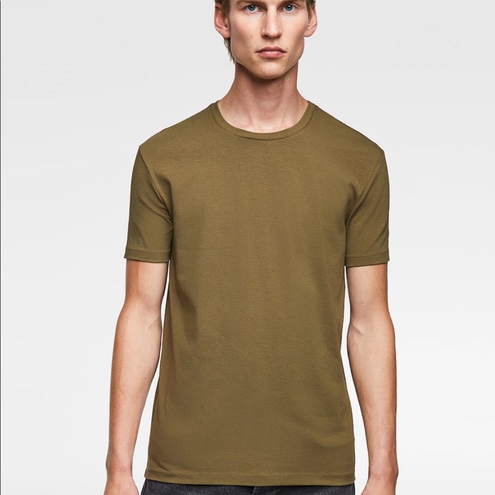 Zara Slim Fit Shirt Large - Picture 1 of 3
